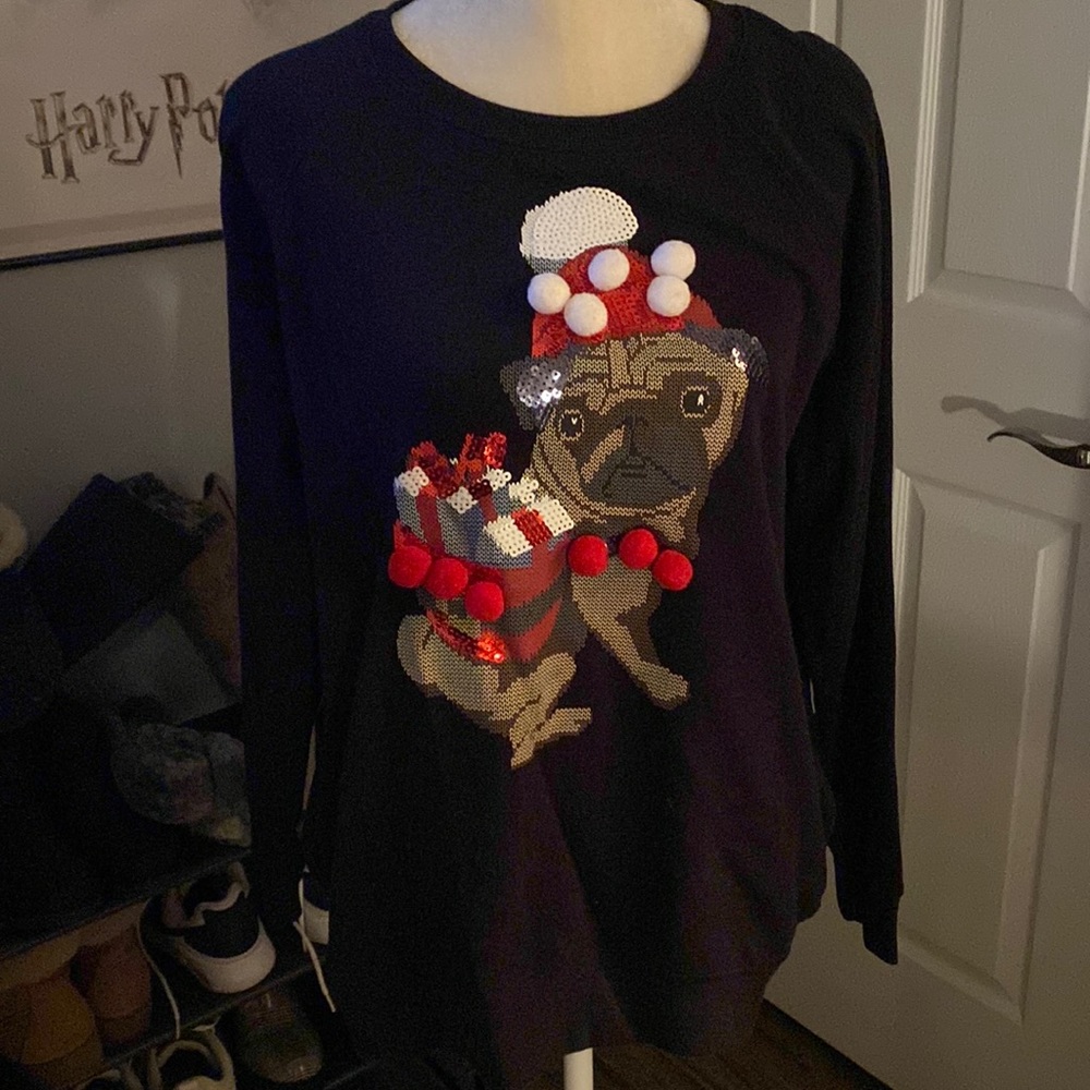 Santa Pug Sweatshirt